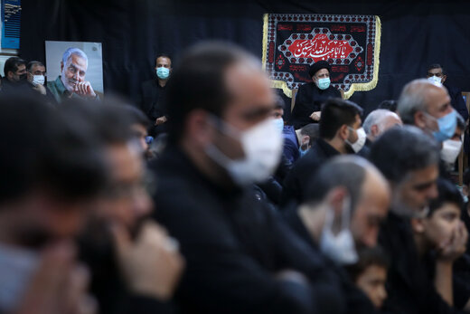 مراسم سوگواری شب عاشورای حسینی در نهاد ریاست جمهوری
