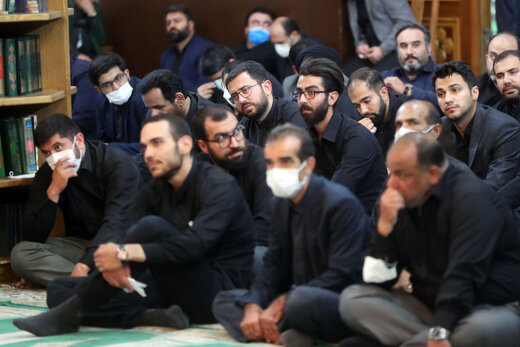 مراسم سوگواری شب عاشورای حسینی در نهاد ریاست جمهوری