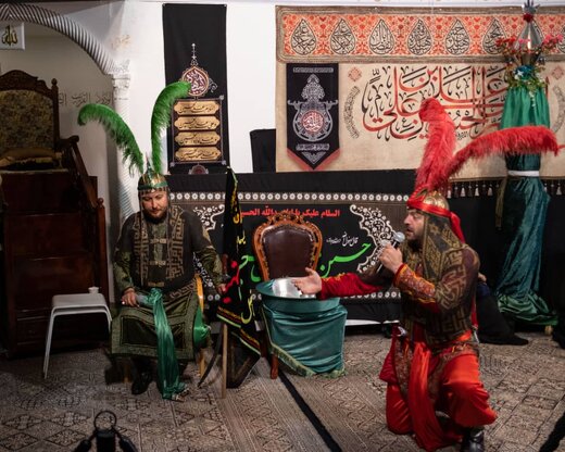 پایان نخستین تجربه اجرای تعزیه در مراکز اسلامی اروپا/ عکس پایان نخستین تجربه اجرای تعزیه در مراکز اسلامی اروپا/ عکس