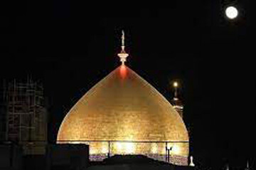 تصاویر | بارش باران در حرم مطهر امام علی(ع) در نجف اشرف