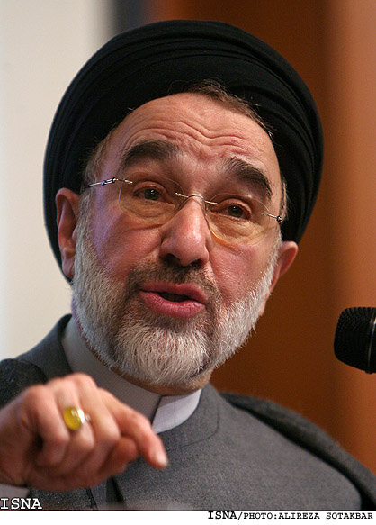 محمد خاتمی: ... بکوشیم ، جمهوری اسلامی را چنین بدانیم و چنین بخواهیم
