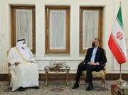 دیدار معاون وزیرخارجه قطر با امیرعبداللهیان