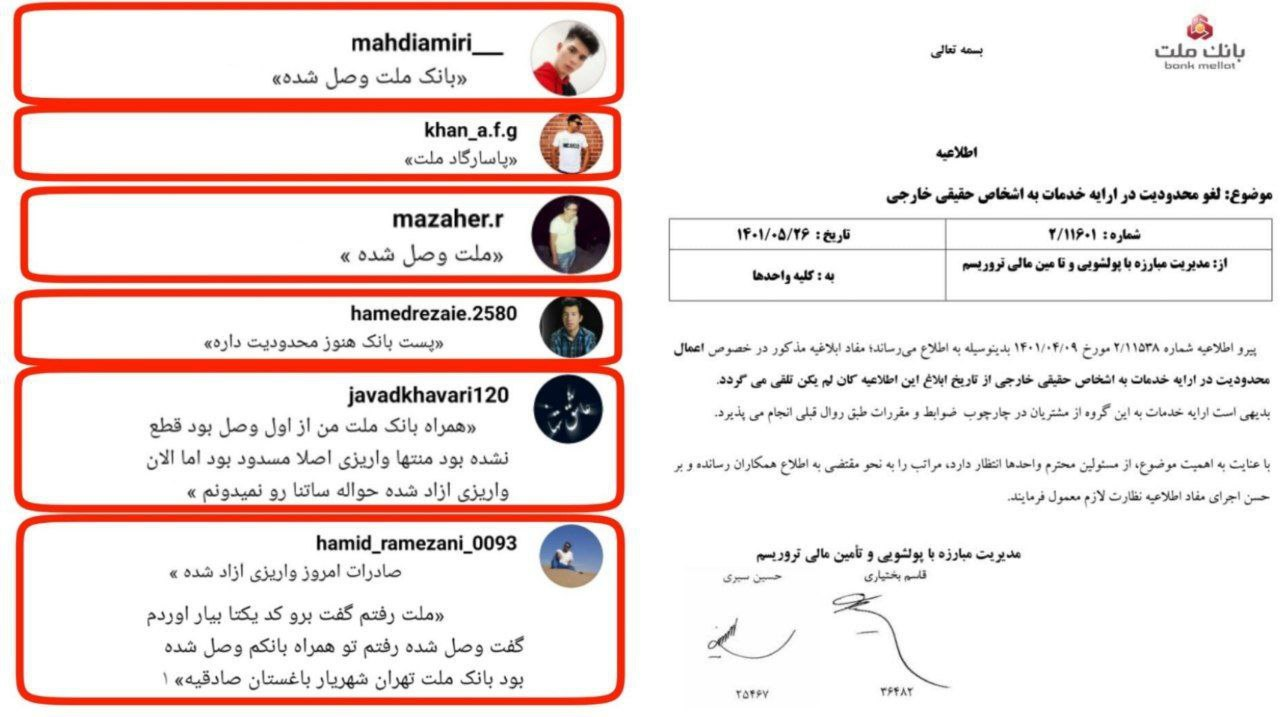 خبری خوب برای مهاجرین / محدودیتهای بانکی برای اتباع خارجی برداشته شد