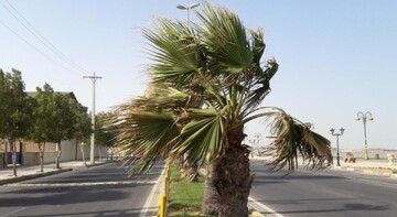 احتمال بارندگی در ارتفاعات هرمزگان و افزایش وزش باد