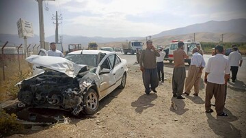 تصادف مرگبار پژو۲۰۶ در بزرگراه آزادگان
