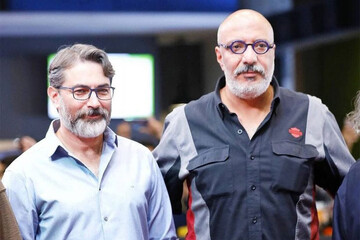 عکس| اسطوره پرسپولیس در کنار بازیگر دو آتشه استقلالی عکس| اسطوره پرسپولیس در کنار بازیگر دو آتشه استقلالی