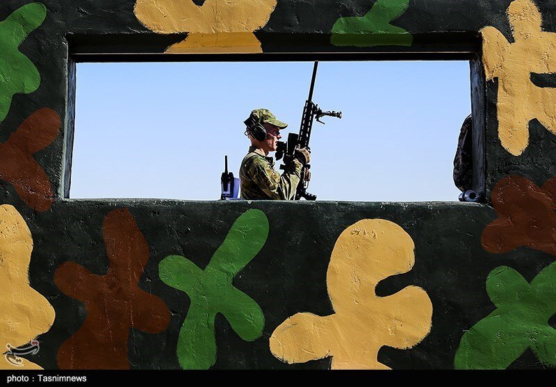 تصاویر تک تیراندازان روسیه و چین در ایران