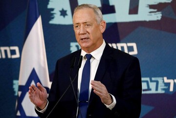 موضع وزیر جنگ اسرائیل درباره موضعگیری لاپید در مورد تشکیل کشور فلسطین 