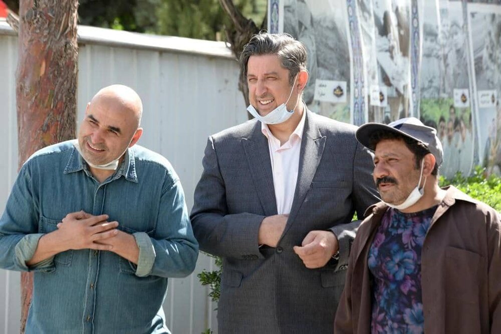 سریالی با بازی علیرضا مسعودی و سروش جمشیدی در مرحله صداگذاری/ عکس