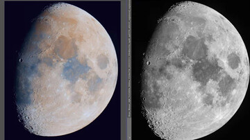 تصویری از ماه با جزئیات بی‌نظیر / عکس