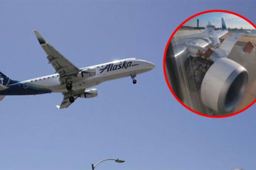 ببینید | فرود با بوئینگ 737-900، بدون پوست!