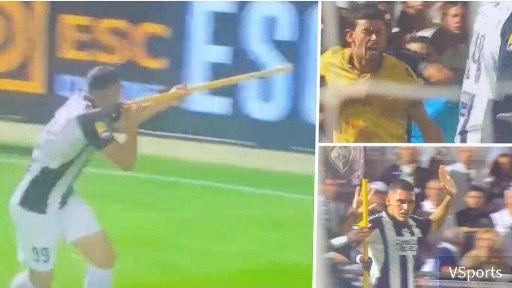 شلیک مهاجم برزیلی به نژادپرستها!/عکس