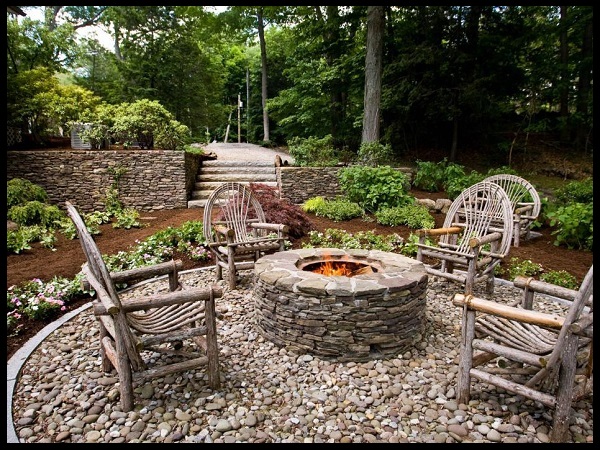 ایدههای خلاقانه برای محوطهسازی باغ با سنگ