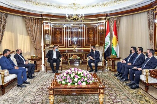 رئيس وزراء إقليم كردستان العراق: مستعدون لتوسيع التعاون الاقتصادي مع إيران