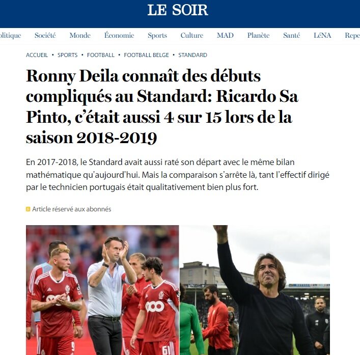 خاطره بازی از ساپینتو در لیگ بلژیک/عکس