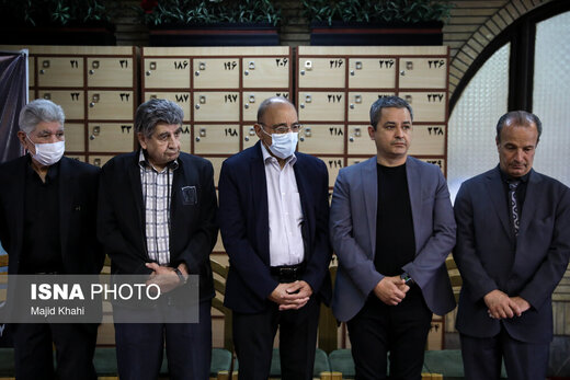 مراسم ترحیم منوچهر اسماعیلی صداپیشه پیشکسوت