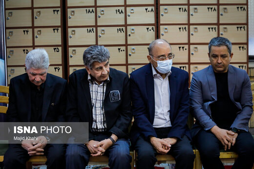 مراسم ترحیم منوچهر اسماعیلی صداپیشه پیشکسوت