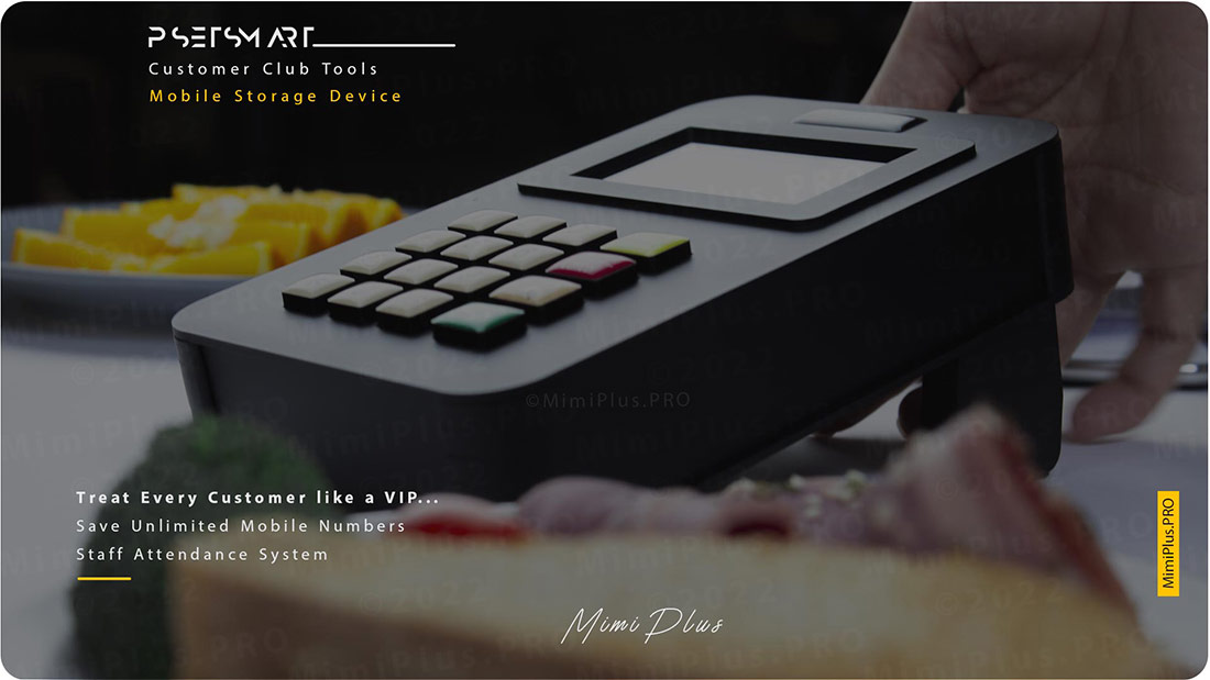 جمع آوری شماره مشتریان حضوری با دستگاه ذخیره شماره موبایل مشتریان