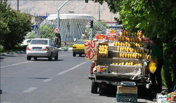 گشتی در خیابان‌های تهران؛ رقابت وانت‌های میوه با مغازه‌های میوه فروشی‌‎