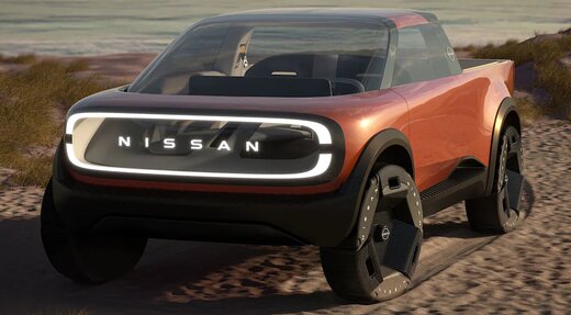 با نیسان وانت برقی آشنا شوید/ عکس