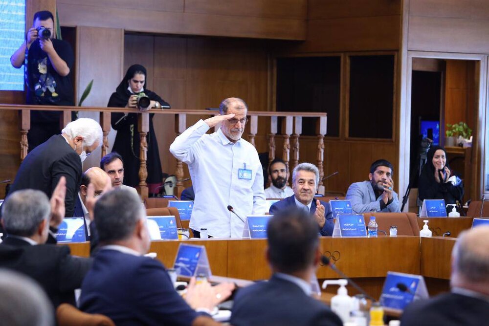 سلام نظامی رئیس جدید کمیته ملی المپیک/عکس