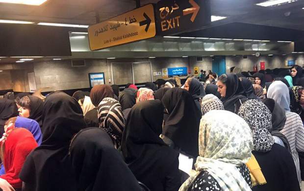 دبیر ستاد نهی از منکر : بدحجاب ها در اماکن عمومی مانند مترو با دوربین ، شناسایی و جریمه اثرگذار برای آنان پست می شود