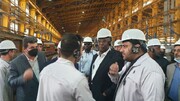 وزیر نفت نیجریه از شرکت آسیاناما در قزوین بازدید کرد