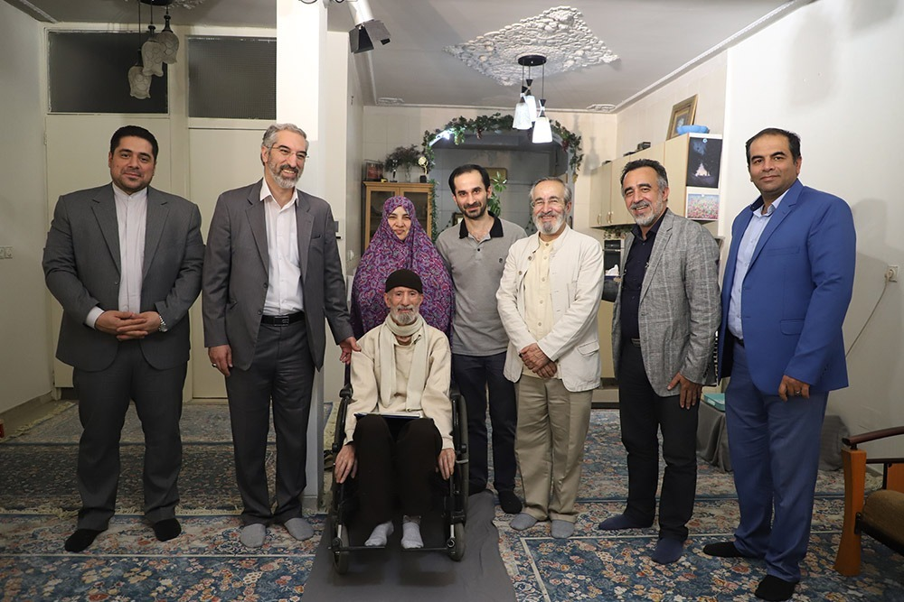 حسین نوری هنرمند جانباز «در یک نگاه» روایت شد 2