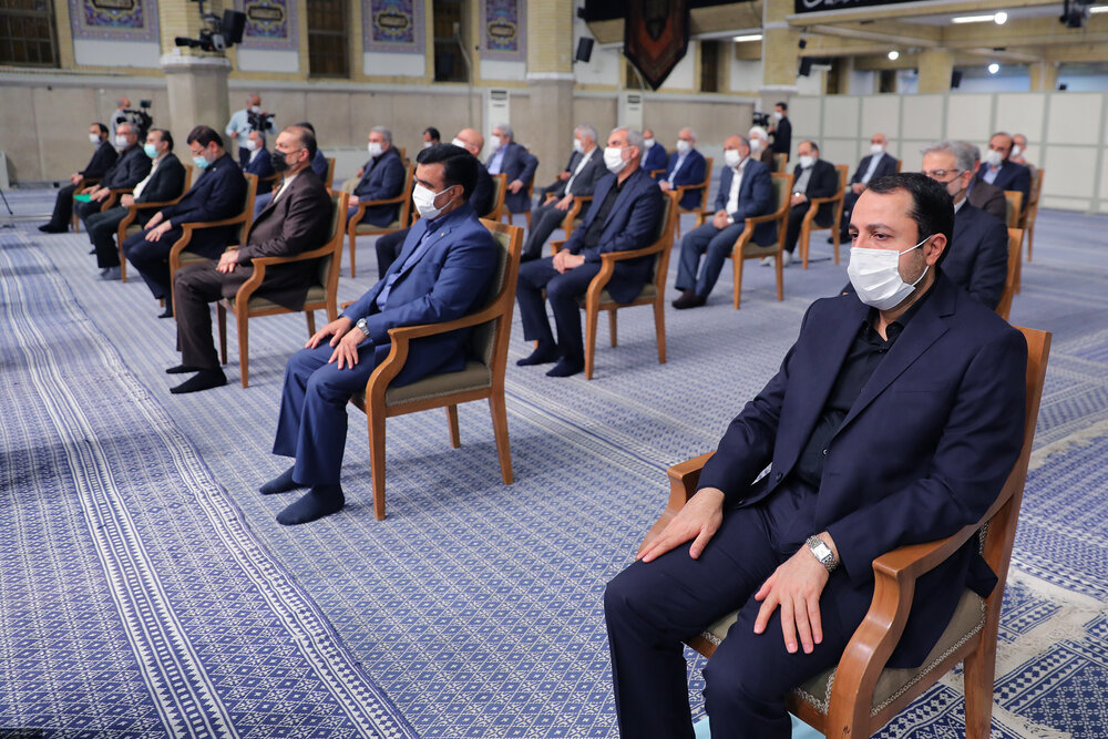 دیدار رئیس‌جمهور و اعضای هیئت دولت