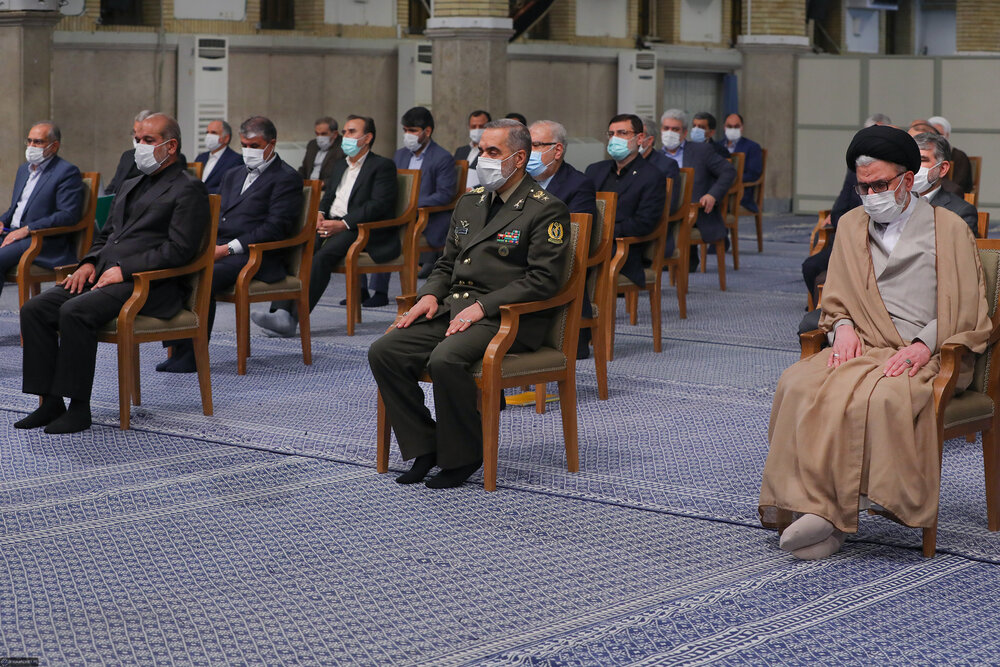 دیدار رئیس‌جمهور و اعضای هیئت دولت