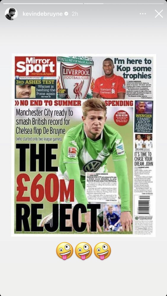 کنایه ستاره آبیها به تیتر جنجالی یک روزنامه/عکس