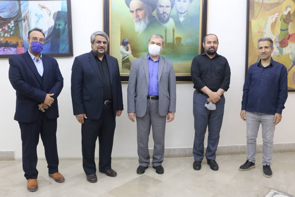 بازدید رئیس فرهنگستان هنر از نگارستان امام خمینی (ره) اصفهان