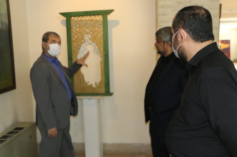 بازدید رئیس فرهنگستان هنر از نگارستان امام خمینی (ره) اصفهان