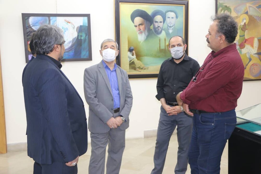 بازدید رئیس فرهنگستان هنر از نگارستان امام خمینی (ره) اصفهان