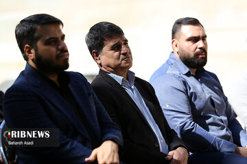 رونمایی از دیوارنگاره جهان پهلوان غلامرضا تختی