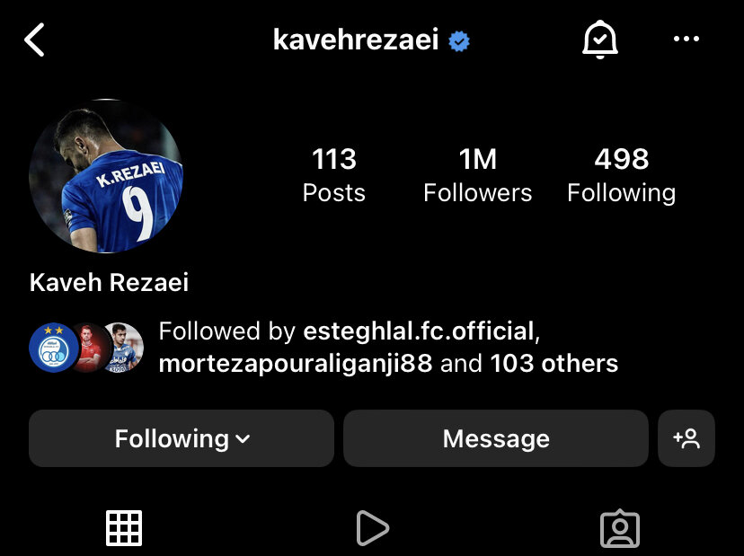 حرکت خبرساز مهاجم محبوب استقلالیها پس از جدایی/عکس