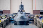 پیشرفته‌ترین زیردریایی تهاجمی جهان / غول یک و نیم میلیارد دلاری / عکس