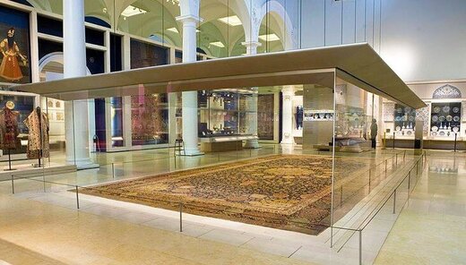  گران‌قیمت‌ترین فرش جهان کجاست؟ / تصاویر ۴ فرش ارزشمند ایرانی در موزه‌های خارجی