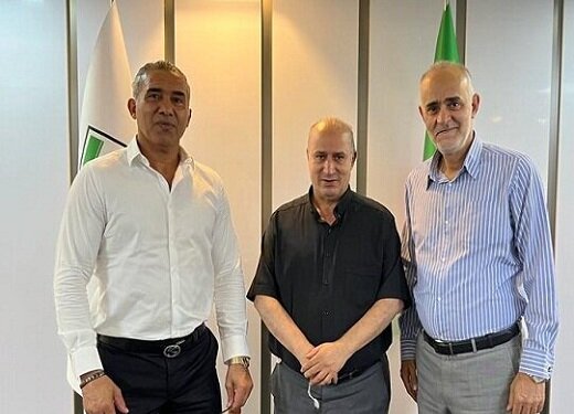 عابدزاده به دیدار تاج رفت/عکس