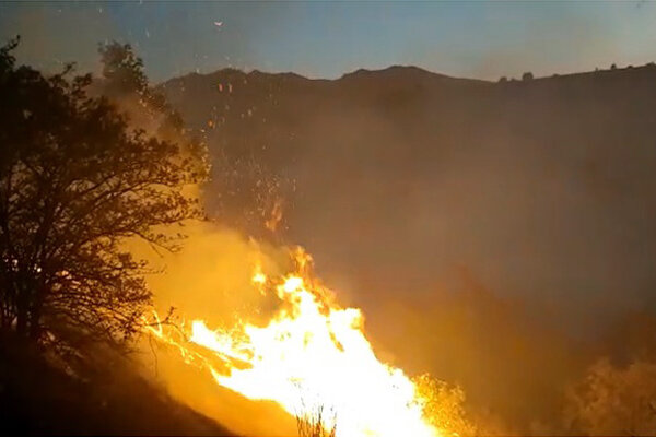 آتش سوزی جنگل های ارسباران مهار شد/ نابودی 156 هکتار پوشش گیاهی قره داغ دوسال!