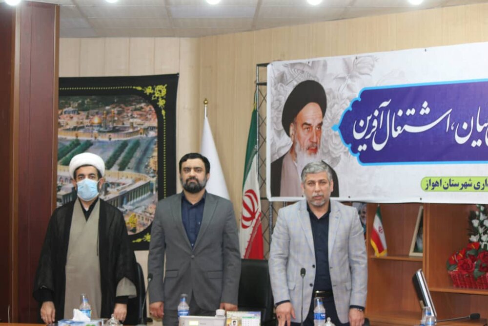 سرپرست فرمانداری اهواز معارفه شد