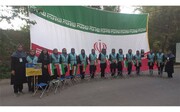 کسب ۴  پرچم افتخار توسط دختران سازمان دانش آموزی استان سمنان