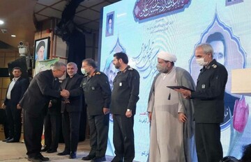 از فرمانده پایگاه بسیج شرکت توزیع برق استان قزوین تقدیر شد