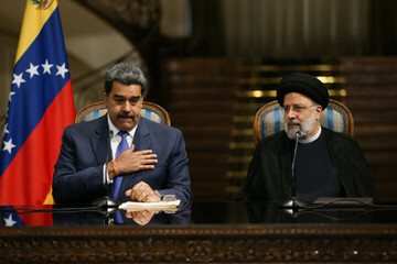 پیام مادورو تحویل رئیسی شد