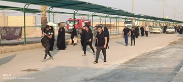 گزارش تصویری از حال هوای مرز چذابه