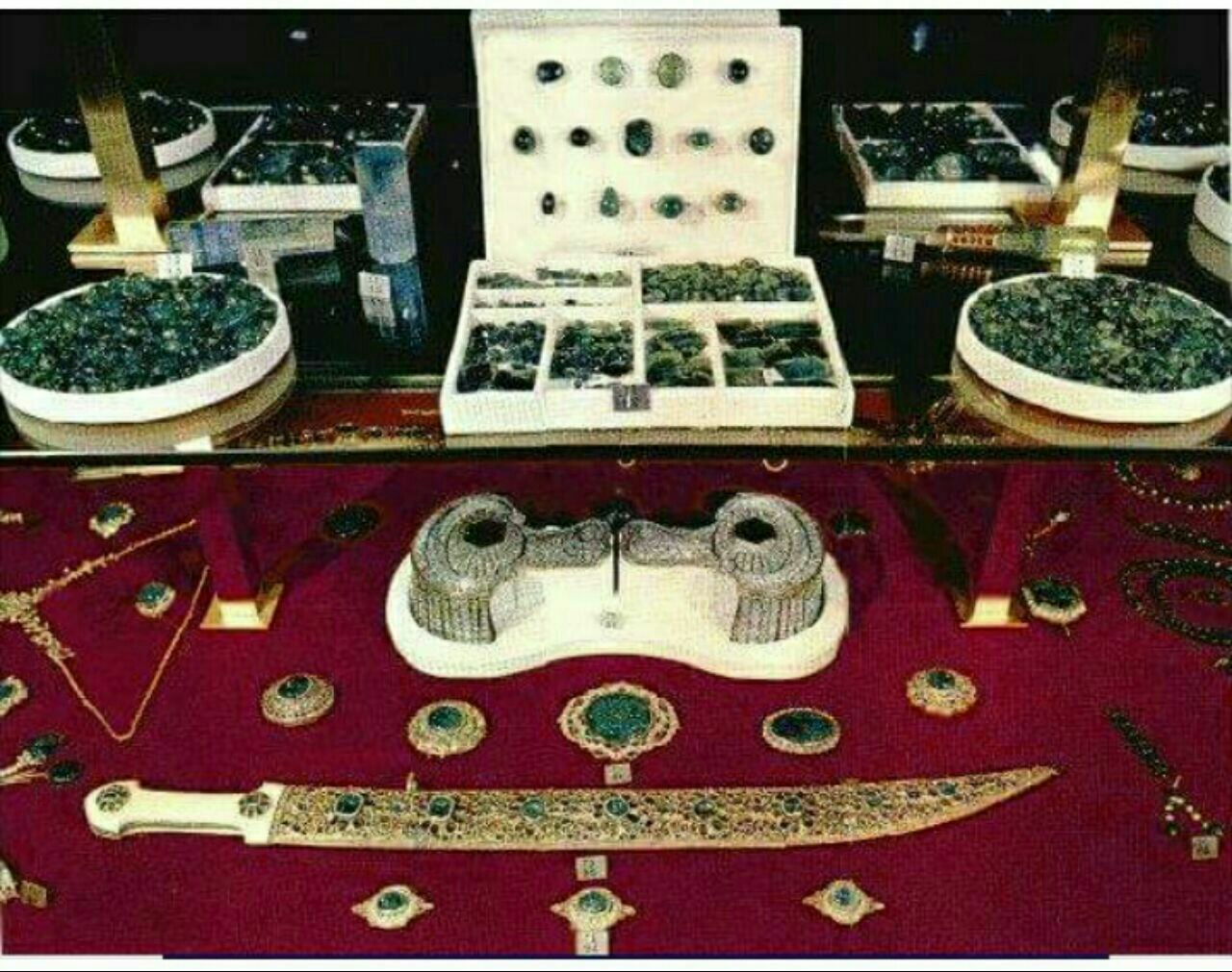 بخشی از غنائمی گرانقیمتی که نادرشاه با خود از هندوستان آورد! + عکس
