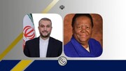 S. African, Iranian FMs discuss bilateral ties