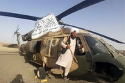 ببینید | سقوط بالگرد طالبان در پایتخت افغانستان