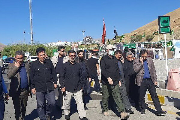 حضور استاندار آذربایجانشرقی و شهردار تبریز در مرز تمرچین