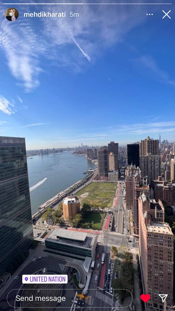 آماده سازی اولین سفر رئیسی به آمریکا / عضو تیم تشریفات نهاد ریاست جمهوری از نیویورک عکس منتشر کرد